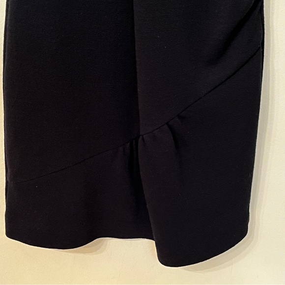 Anthropologie Leifsdottir Vortex Black Wool Dress - Picture 5 of 7